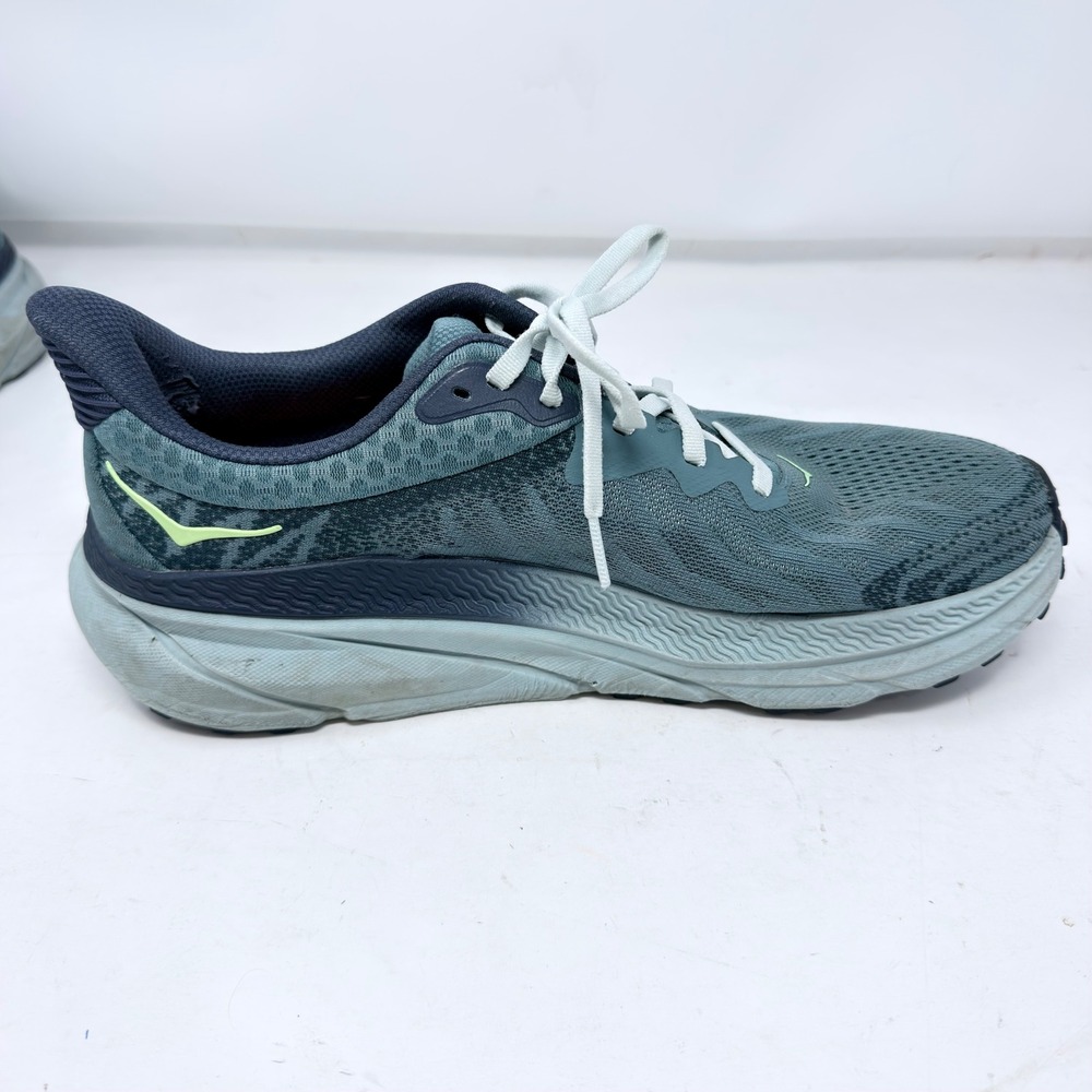 HOKA One One Challenger ATR 7 Mens 10.5 D Trail Running Shoes Gray Blue 1134497 - Picture 3 of 14